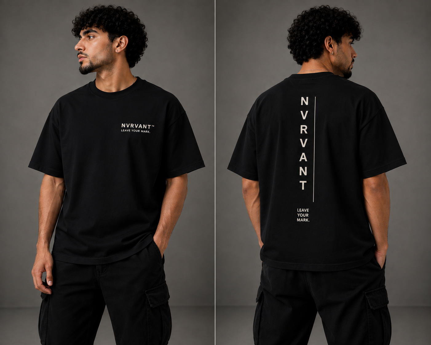 NVRVANT Vertical Signature Tee